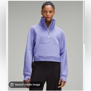 Lululemon - Scuba Oversized Funnel Dark Lavender